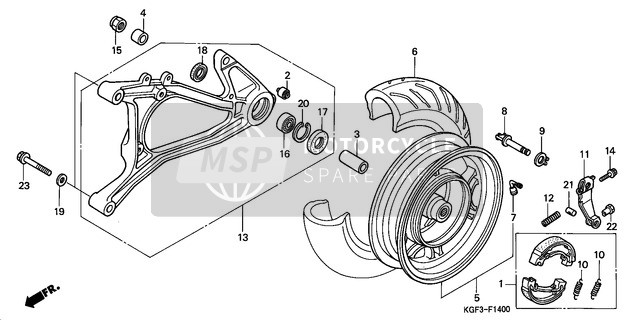 Rear Wheel/Swingarm